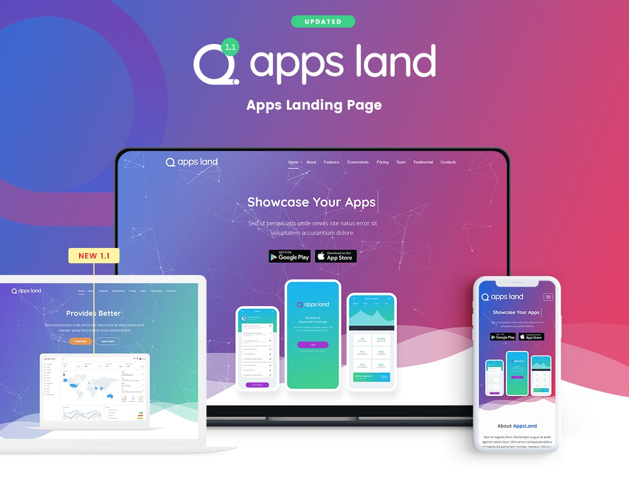 App Landing Feature