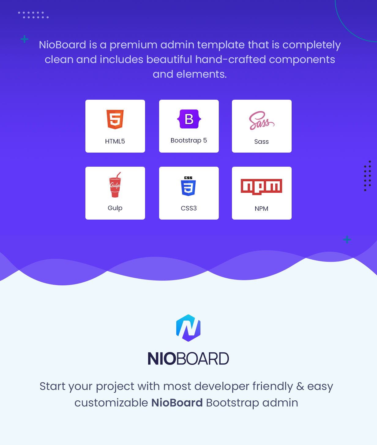 NioBoard - Dashboard Template